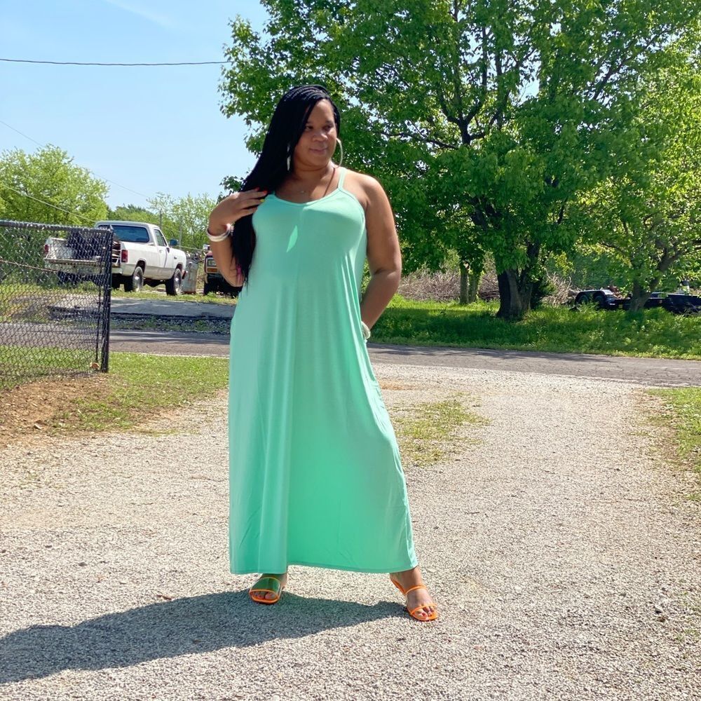 Lexi’s Mint Maxi Dress 